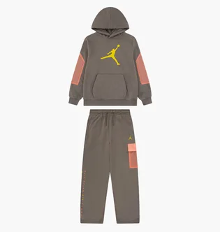 Спортивний костюм дитячий Air Jordan Hike Mike Olive 95F517-G7O__95F521-G7O