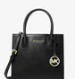 Сумка женская Michael Kors Mercer Medium Pebbled Leather Crossbody Bag Black 35S1GM9M2L-BLACK-18984