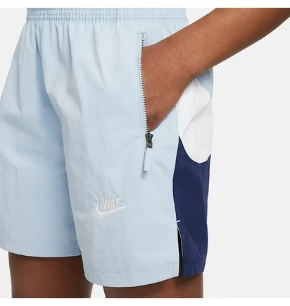 Шорты детские Nike Amplify Woven Light Blue FN9131-440