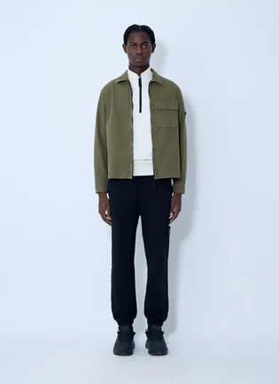Сорочка чоловіча Stone Island 1200008 Old Effect Overshirt Olive L1S151200008-S00WN-V015G