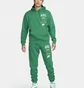 Худи мужское Nike Hoodie Club Fleece Green FN2634-365