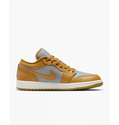 Кросівки жіночі Nike Air Jordan 1 Low Yellow/Grey Dc0774-020
