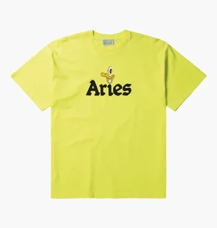 Футболка унисекс Aries Arise Aye Duck Fluoro Yellow AR60014.02