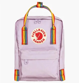 Рюкзак унисекс Fjallraven Kanken Rainbow Mini Violet 23621.457-907