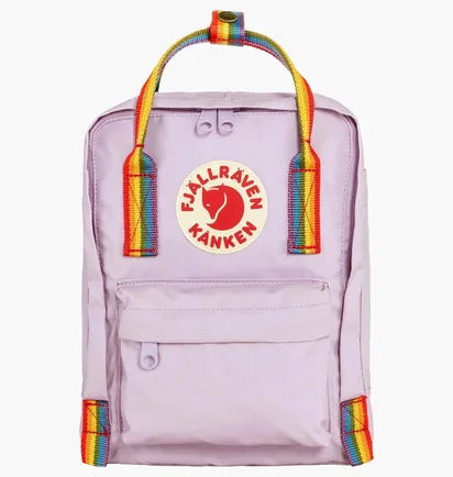 Рюкзак унисекс Fjallraven Kanken Rainbow Mini Violet 23621.457-907