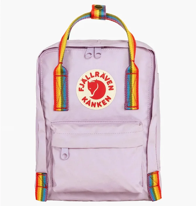 Рюкзак унисекс Fjallraven Kanken Rainbow Mini Violet 23621.457-907