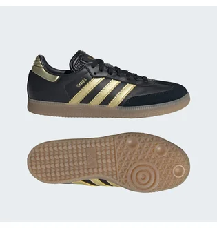 Кросівки унісекс Adidas Samba Messi Indoor Soccer Shoes Black IH8159