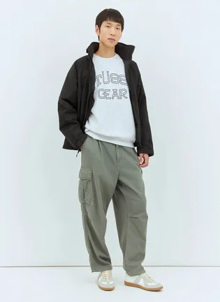 Свитшот унисекс Stussy Gear Grey 1915035-0062