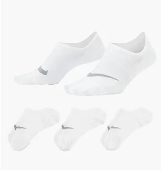 Носки женские Nike U Nk Everyday Plus Ltwt Footie White (3 пары) SX5277-101