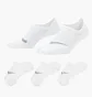 Шкарпетки жіночі Nike U Nk Everyday Plus Ltwt Footie White (3 пари) SX5277-101