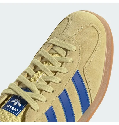 Кроссовки унисекс Adidas Gazelle Indoor Yellow JH5406