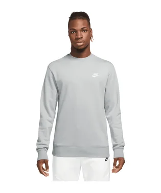 Свитшот мужской Nike Club Crew Sweatshirt Grey BV2662-077