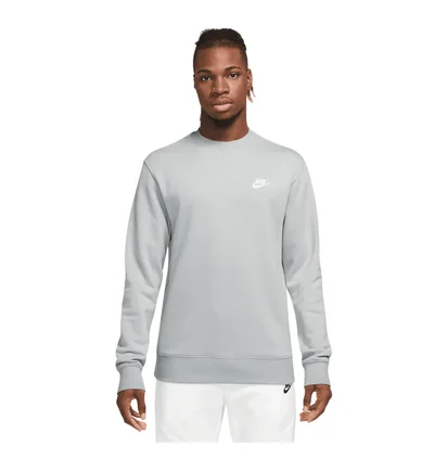 Свитшот мужской Nike Club Crew Sweatshirt Grey BV2662-077