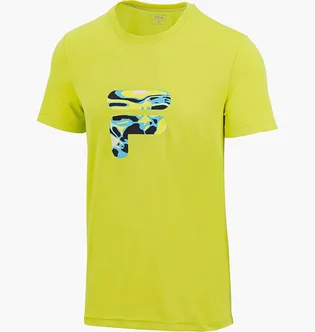 Футболка чоловіча Fila Caleb T-Shirt Yellow XFM2413042200