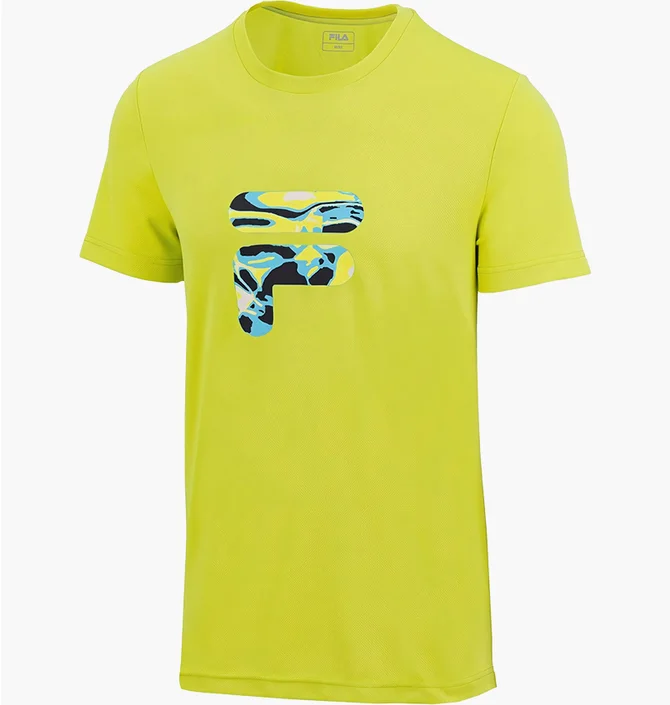Футболка чоловіча Fila Caleb T-Shirt Yellow XFM2413042200