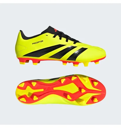 Бутсы унисекс Adidas Predator Club Flexible Ground Football Boots Yellow IG7757