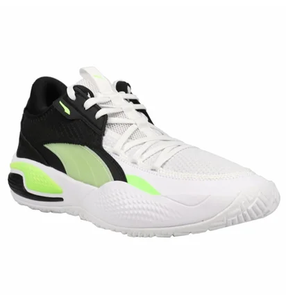 Кроссовки мужские Puma Court Rider I Basketball Shoes White/Black 195634-07