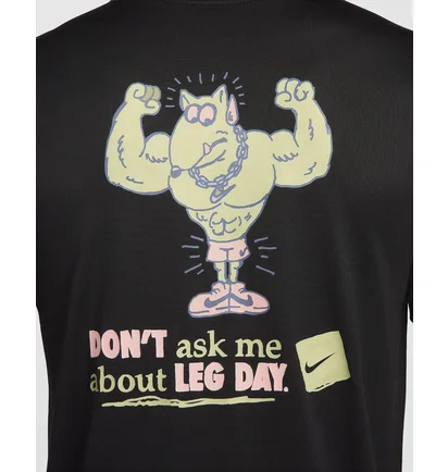 Футболка чоловіча Nike Dri-Fit Fitness T-Shirt Black FZ8044-010