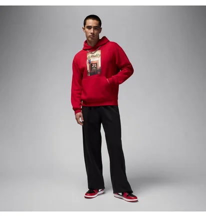 Худи мужское Air Jordan Jm Chimney Flc Po Red HQ5654-687