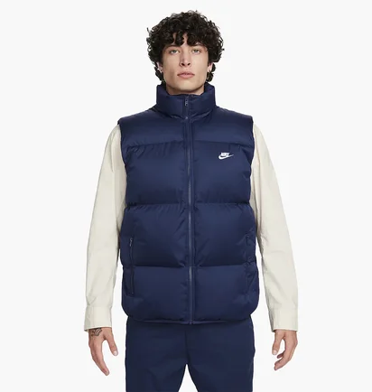 Жилетка чоловіча Nike Club Puffer Vest Blue FB7373-480