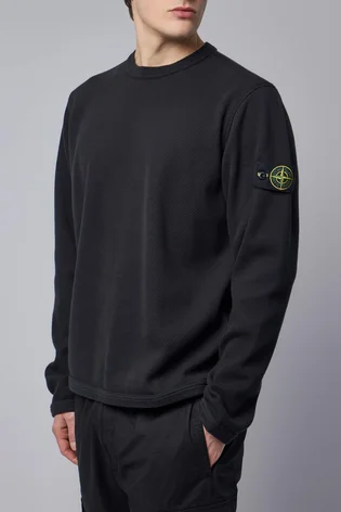 Світшот чоловічий Stone Island Knitwear Black L1S156100011-S0297-V0029