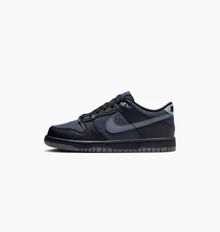 Кроссовки детские Nike Dunk Low Black/Blue HQ3815-001