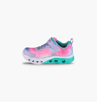 Кроссовки детские Skechers S Lights Flutter Heart Lights Pink/Multi 302315-LVMT