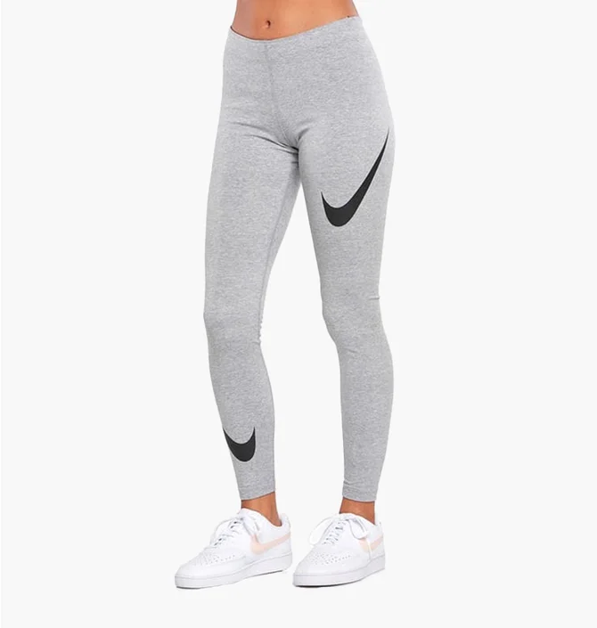 Леггинсы женские Nike Leg-A-See Swoosh Grey DB3896-063