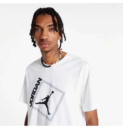 Футболка чоловіча Air Jordan M J Jumpman Box Ss Crew White DA9900-100
