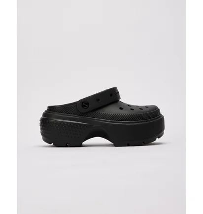 Тапочки жіночі CROCS Stomp Clog Black 209347-001