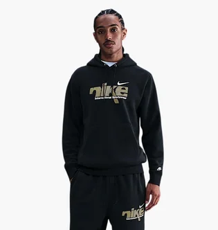 Худи мужское Nike Nk Club Bb Po Hdy Swsh Sport Black IM8321-010