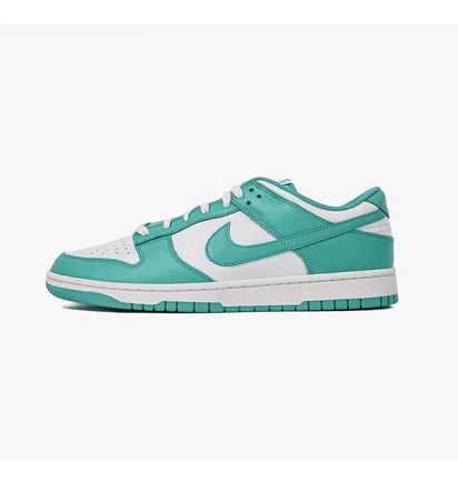 Кросівки чоловічі Nike Dunk Low Retro MenS Shoes White/Turquoise DV0833-101