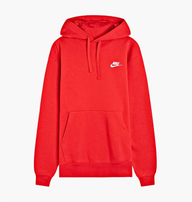 Худі чоловіче Nike Nsw Club Hoodie Red BV2654-657
