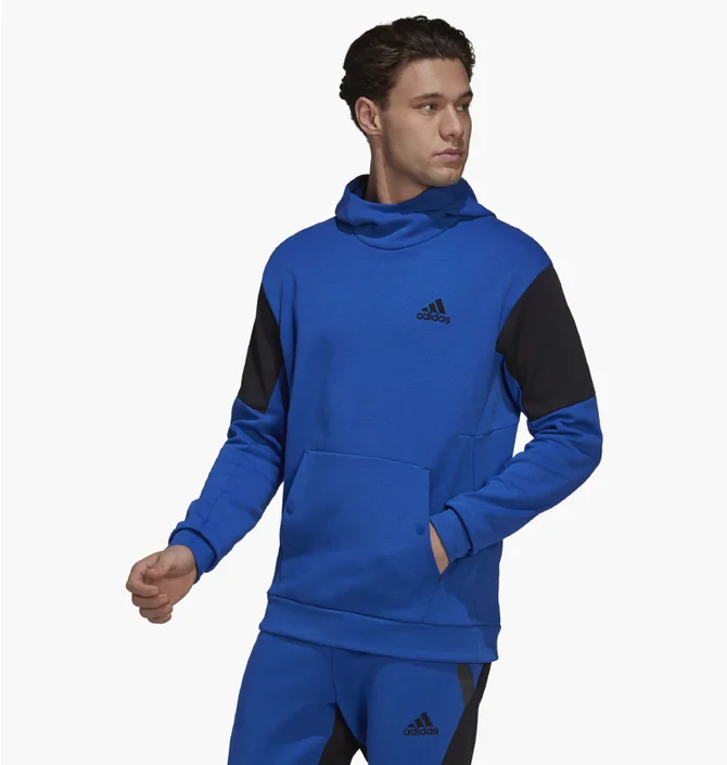 Худі чоловіче Adidas Designed For Gameday Hoodie Blue He9815