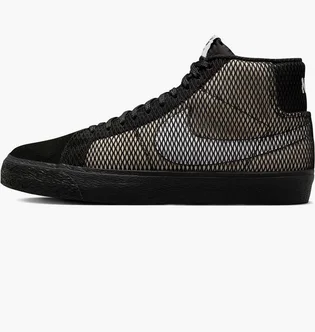 Кроссовки унисекс Nike Zoom Blazer Mid Premium Sb Black/Grey FN6038-100