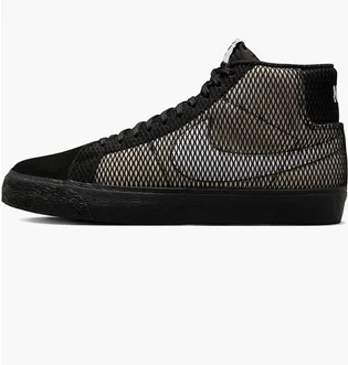 Кроссовки унисекс Nike Zoom Blazer Mid Premium Sb Black/Grey FN6038-100