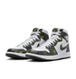 Кросівки чоловічі Air Jordan 1 High Golf White/Olive DQ0660-300