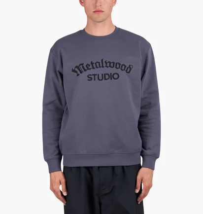 Світшот чоловічий Metalwood Studio Medieval Grey MWS25-06-05-MDN
