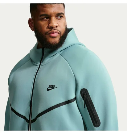 Толстовка мужская Nike Tech Fleece Turquoise HV0949-017