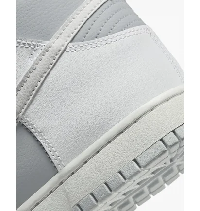 Кроссовки мужские Nike Dunk High Retro White/Grey Dj6189-100