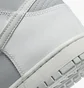 Кроссовки мужские Nike Dunk High Retro White/Grey Dj6189-100
