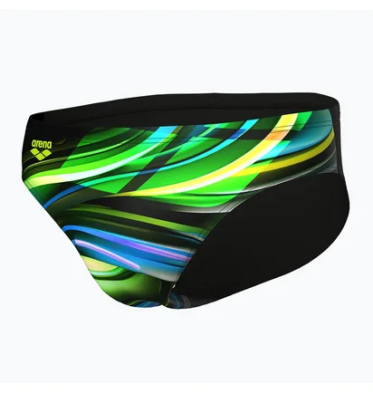 Плавки мужские Arena Bloom Swim Briefs Black 010280-550