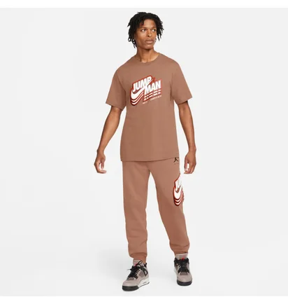 Футболка чоловіча Air Jordan M J JMPMN SS GFX CREW Brown DC9773-256