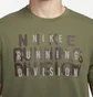 Футболка мужская Nike M Nk Df Tee Run Div Ho23 Green FN0829-222