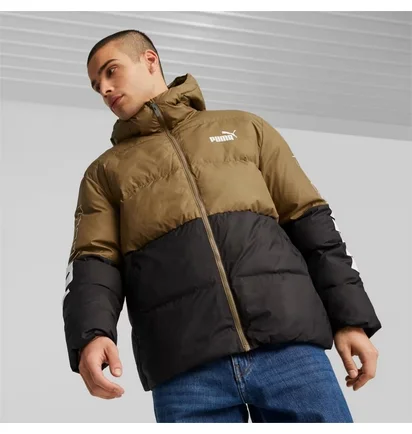 Куртка чоловіча Puma Power Hooded Jacket Brown/Black 675389-03
