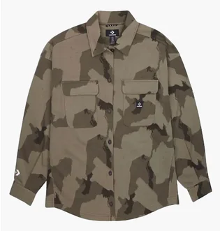 Рубашка мужская Converse Shirt Jacket Camo 10026992-216