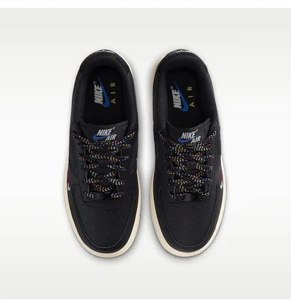 Кросівки дитячі Nike Air Force 1 L V8 1 Older Kids Shoes Black HQ1907-001