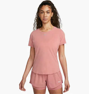 Футболка женская Nike Dri-Fit Uv One Luxe Standard Fit Short-Sleeve Top Peach DD0618-618