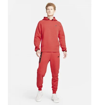 Худі чоловіче Nike Hoodie Pullover Sportswear Tech Fleece Orange FB8016-672
