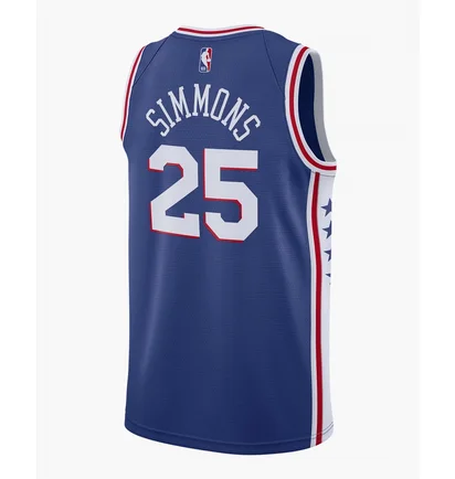 Майка чоловіча Nike Ben Simmons 76Ers Icon Edition 2020 Nba Swingman Jersey Blue CW3678-498
